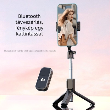 Mini Bluetooth szelfibot hordozható tripod telefonhoz — alumínium ötvözet, márka nélküli, fő piac: Egyéb