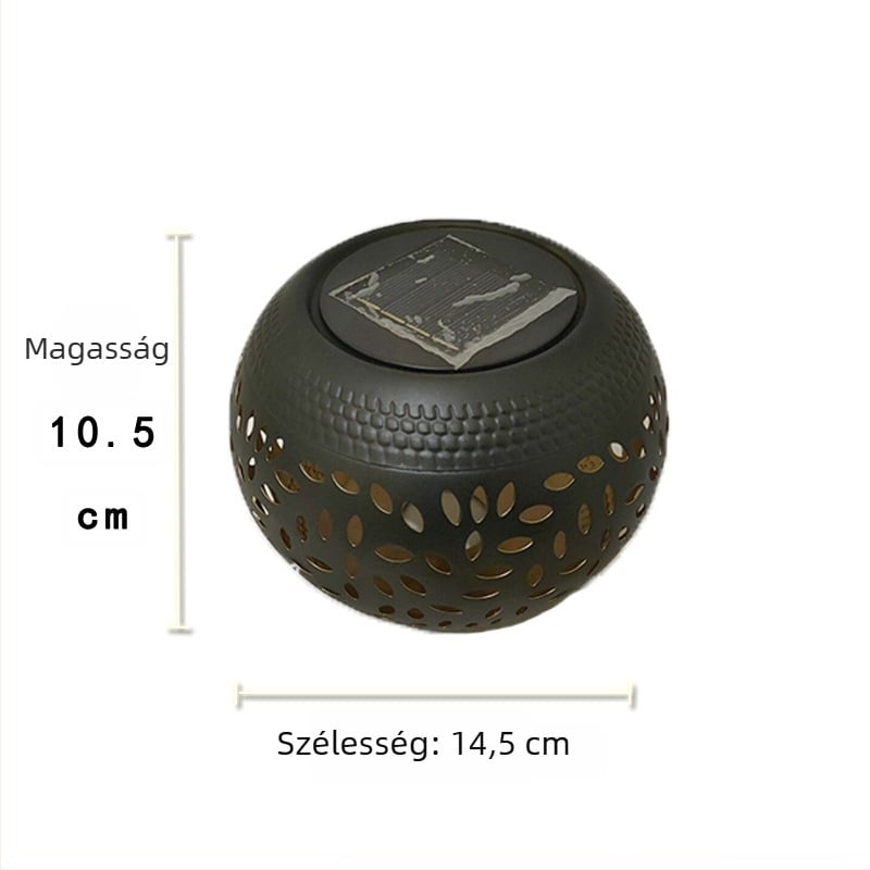 Kültéri napelemes tájvilágítás lépcsőkhöz – LED, modell ssj-0091, IP55, 0,06W, üzemidő 6–12 óra