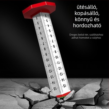 Négyoldalas alumínium ötvözetű szintező és horizontális pozicionáló vonalzó téglakészítéshez és burkoláshoz