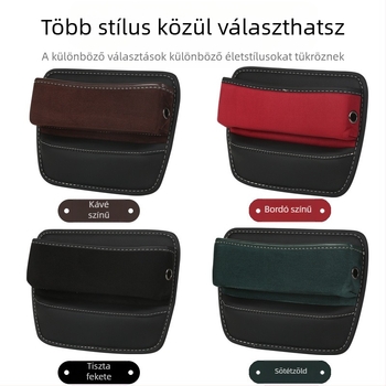 Bőr középkonzol tároló, suede megjelenés, szigetelés és nyomásállóság, testreszabható
