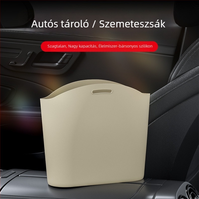 Follow the Way szilikon tároló táska LW-GJ23000A autó belső szemeteséhez
