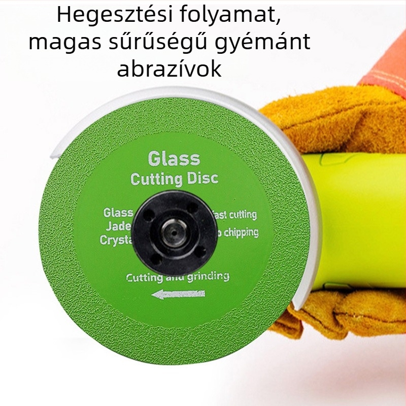 Gyémánt vágókorong kerámia és csempe vágásához, jade és kristályüveg polírhoz, márka Zhe liqiang