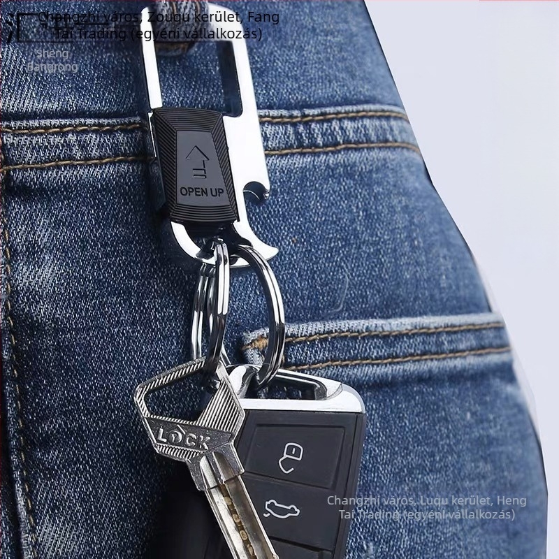 Autókulcstartó struccbőrből, etnikai stílus, márka Other, testreszabás nélkül