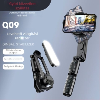 Telefon stabilizátor-gimbal Bluetoothos selfie bot, távirányító, modell Q35/Q09/L19/L19S, Multifunkcionális stabilizátor, környezetbarát anyagok