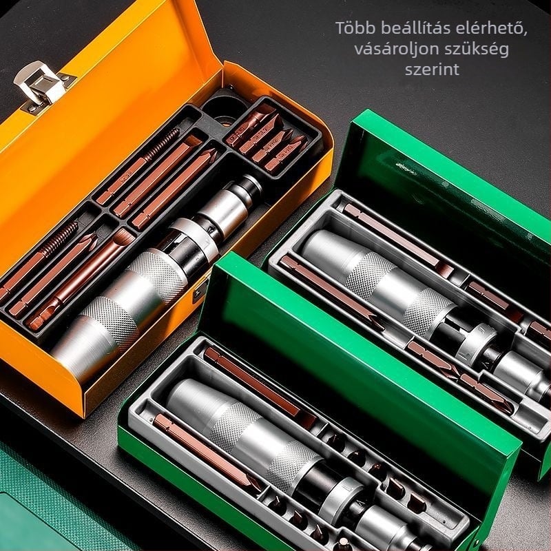 San kun ütéses csavarhúzó – többfunkciós, univerzális szerszám, szénacélból, a rozsda eltávolításához