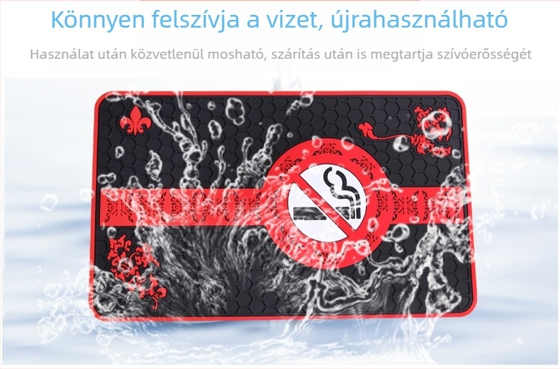 Méhessejt mintázatú autós csúszásmentes pad, PVC, testreszabható feldolgozás, logó nyomtatás