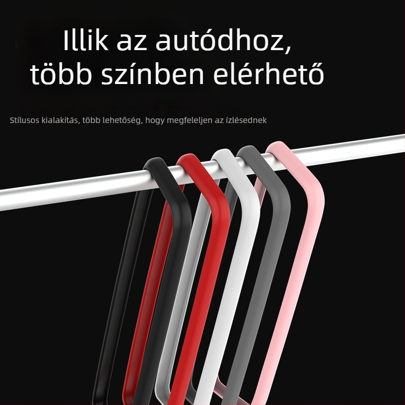 Szilikon belső visszapillantó védőburkolat Tesla Model 3/Y-hoz, tükrön védőfedél, logónyomtatás