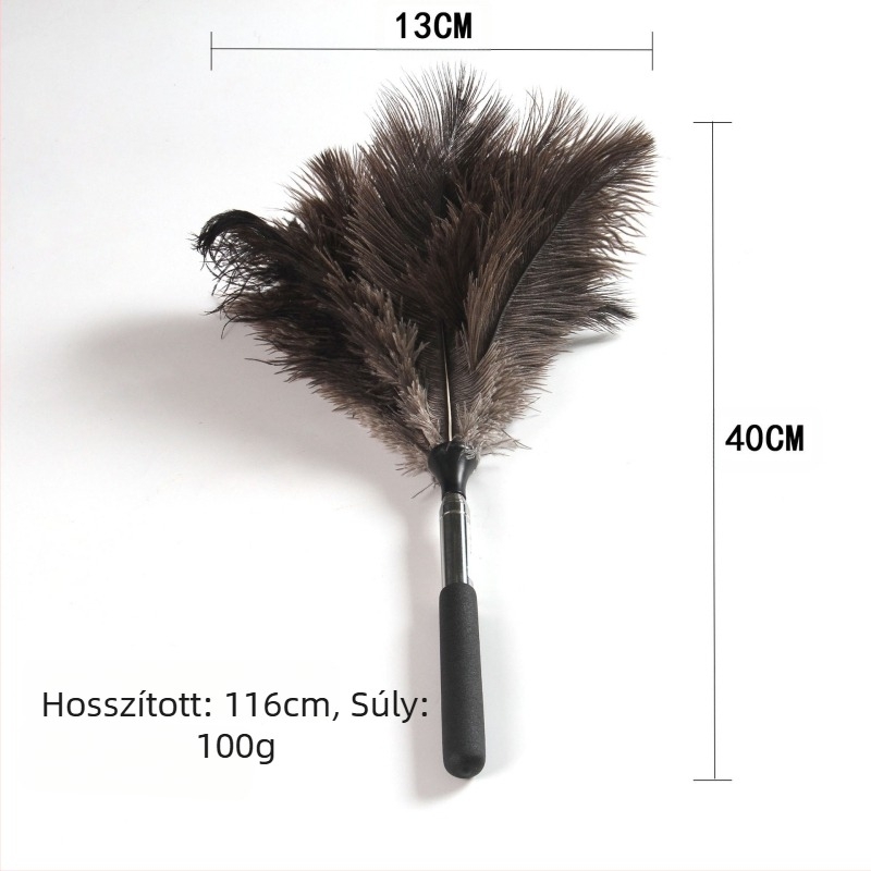 Strucc tollas poroló, lapos fej, teleszkópos rozsdamentes acél nyéllel és fa fogantyúval