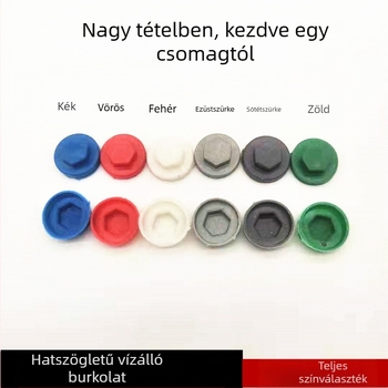 Műanyag vízálló sapka hatszögletű fejhez illeszkedő dovetail csavarhoz (Brand Songze; Cél: vízálló burkolat vezetékhez; Eredet: Hebei)