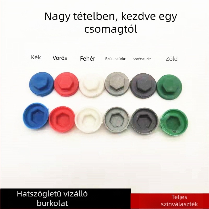 Műanyag vízálló sapka hatszögletű fejhez illeszkedő dovetail csavarhoz (Brand Songze; Cél: vízálló burkolat vezetékhez; Eredet: Hebei)