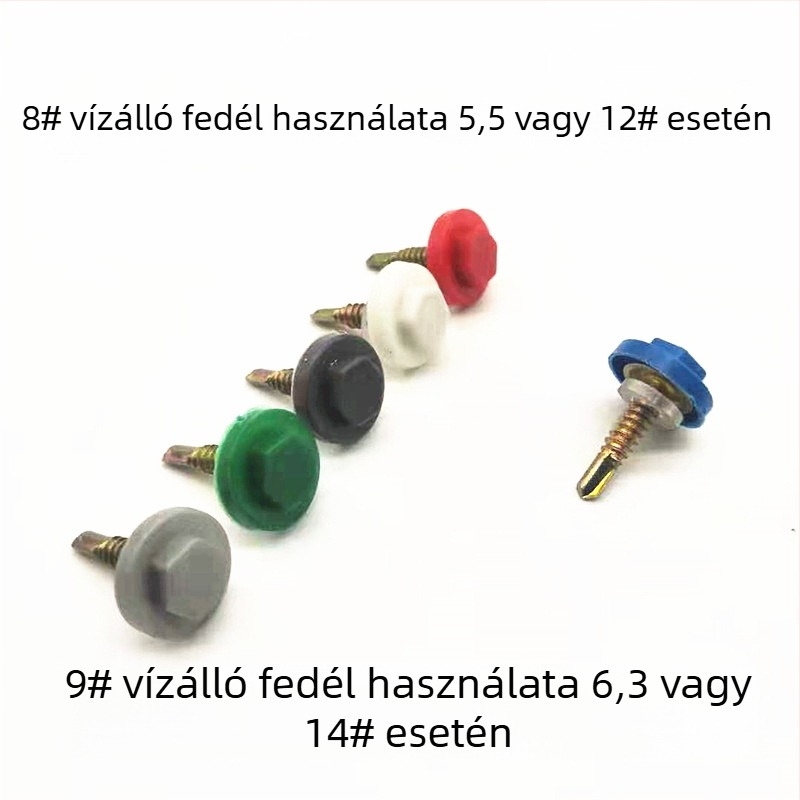 Műanyag vízálló sapka hatszögletű fejhez illeszkedő dovetail csavarhoz (Brand Songze; Cél: vízálló burkolat vezetékhez; Eredet: Hebei)