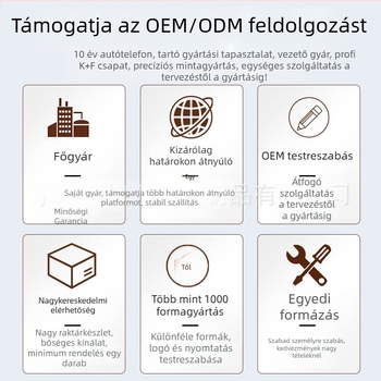Loui autótelefon-tartó MagSafe mágneses kompatibilitással, Snap-On rögzítés, légcsatornába szerelhető, minden autógyártóval kompatibilis