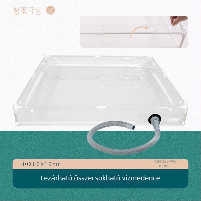 Hordozható, összecsukható homokozó és vízmedence gyerekeknek űrtémával — Oxford PVC