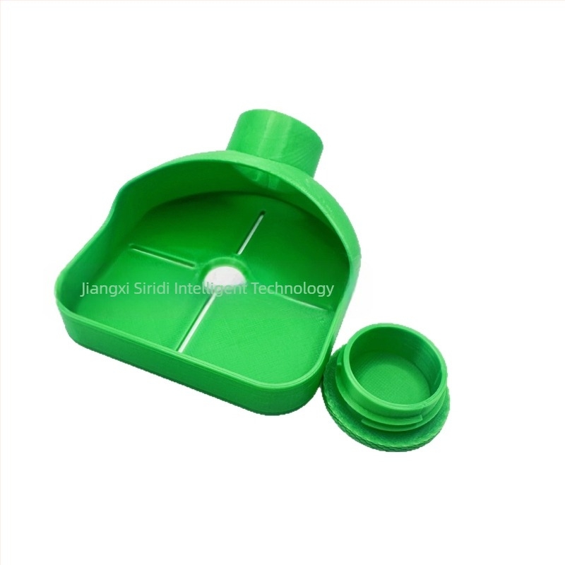 3D-nyomtatott fúrási porgyűjtő, falra szerelhető, PLA anyagú, porvezető eszköz fúrásokhoz