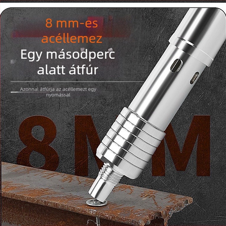 Szögbelövő keretépítéshez; acél test; zajmentes működés