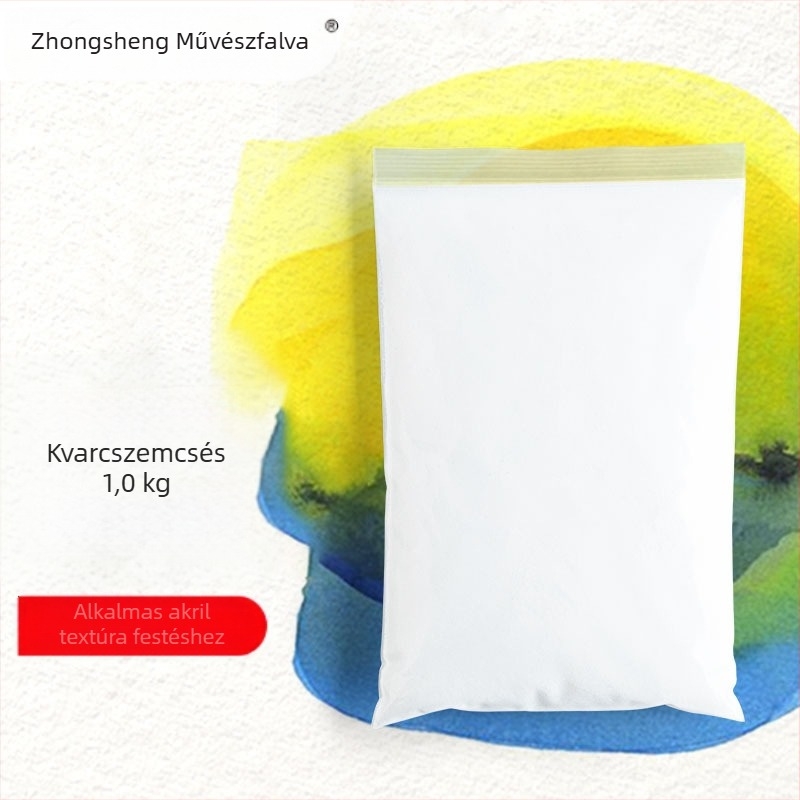 Zhongsheng Painting Material textúrés festék pigment készlet, propilén alapú, 300 ml kapacitás, 36 üveg dobozban, IP-engedély művészeti alkotáshoz