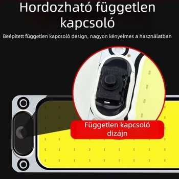 COB LED belső olvasófény a teherautó kabinjához — 12-85V, alumínium COB modul, 54/64/87/108 LED dióda, alkalmas teherautókra, autókra, félpótkocsikra, vanokra, buszokra