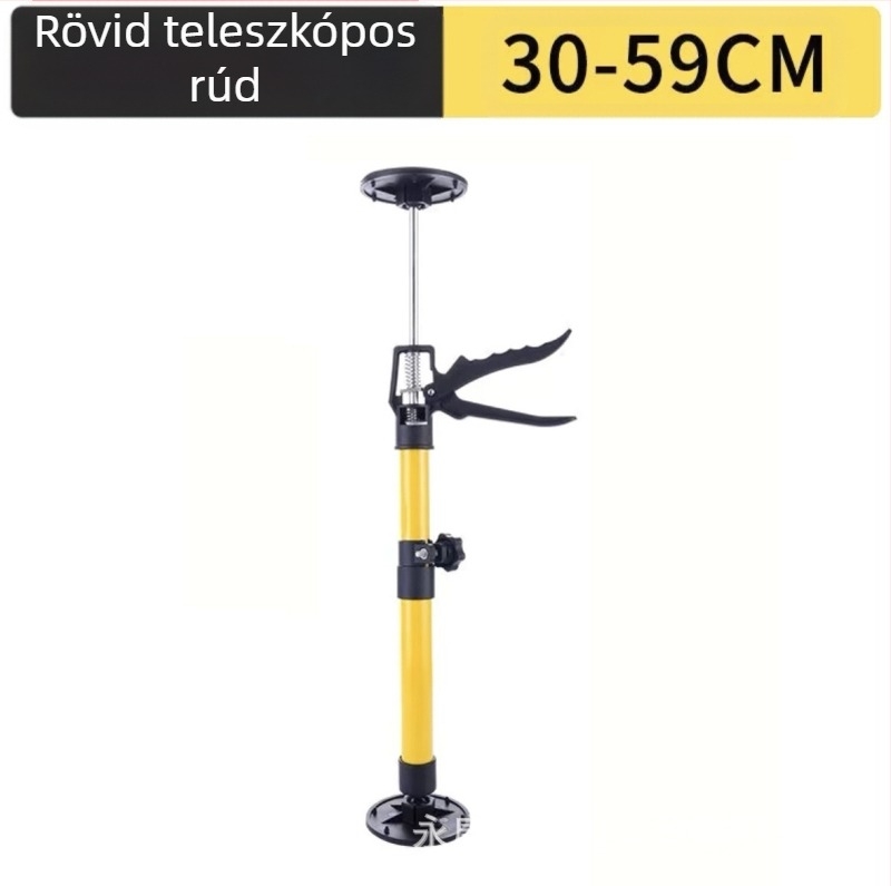 Függő szekrények teleemelő tartóval, teleszkópos rúddal, gipszkarton-támogatás és ácsoknak szánt mennyezeti eszköz