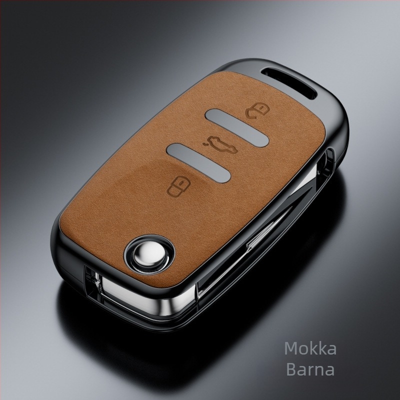 VW modelljeihez készült kulcstartó tok – Bai xi, PVC, üzleti stílus, testreszabás nélkül