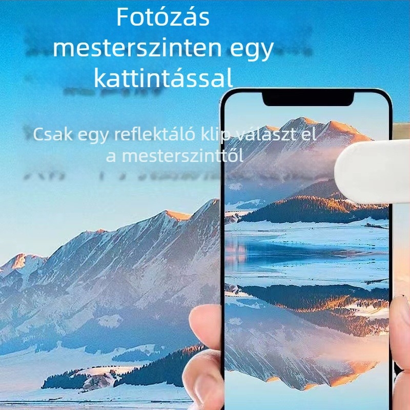 TH-217 Univerzális clip-on telefonlencse – Selfie reflexiós lencse Sky Mirror effektussal – Shenzhen