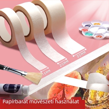 Festéshez való papírszalag maszkoló mágneses aljzattal, alapértelmezett modell, logó nélkül, engedélyezett magánmárkák