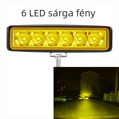 LED fényszóró motorkerékpárokhoz és elektromos járművekhez, nagy fényerejű spotlámpa, 12V/24V/48V/60V
