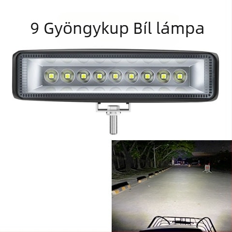 LED fényszóró motorkerékpárokhoz és elektromos járművekhez, nagy fényerejű spotlámpa, 12V/24V/48V/60V
