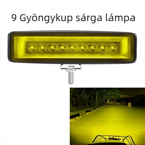 LED fényszóró motorkerékpárokhoz és elektromos járművekhez, nagy fényerejű spotlámpa, 12V/24V/48V/60V