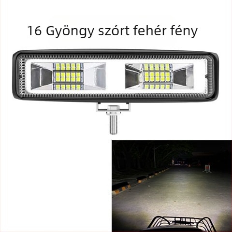 LED fényszóró motorkerékpárokhoz és elektromos járművekhez, nagy fényerejű spotlámpa, 12V/24V/48V/60V