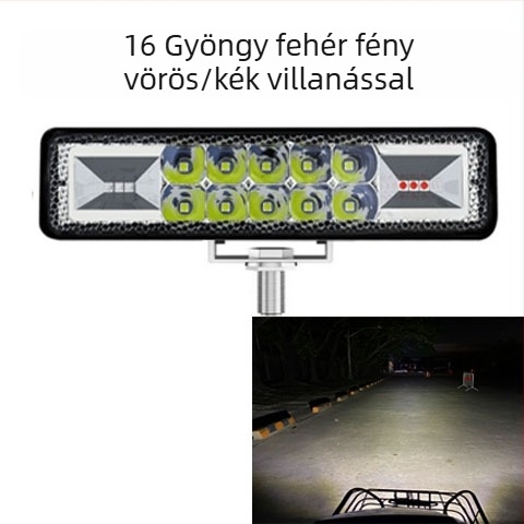 LED fényszóró motorkerékpárokhoz és elektromos járművekhez, nagy fényerejű spotlámpa, 12V/24V/48V/60V
