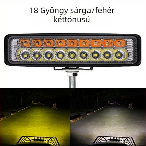 LED fényszóró motorkerékpárokhoz és elektromos járművekhez, nagy fényerejű spotlámpa, 12V/24V/48V/60V
