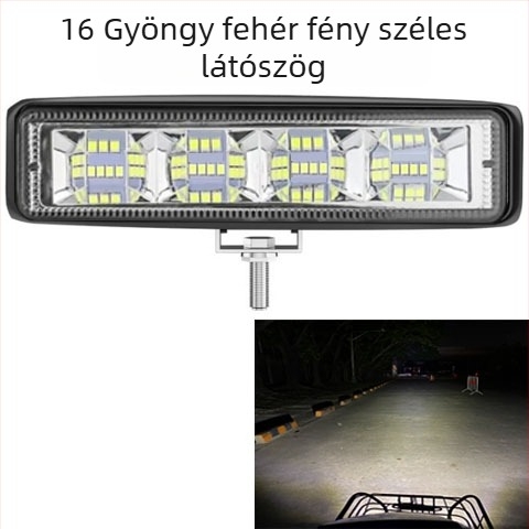 LED fényszóró motorkerékpárokhoz és elektromos járművekhez, nagy fényerejű spotlámpa, 12V/24V/48V/60V