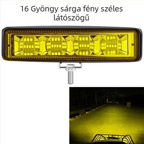 LED fényszóró motorkerékpárokhoz és elektromos járművekhez, nagy fényerejű spotlámpa, 12V/24V/48V/60V
