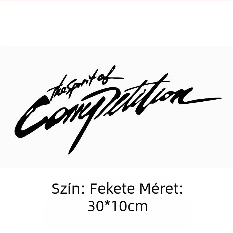 Autó fényszóró szemöldök matricák személyre szabott szöveggel, epoxi anyagú, ütközés elleni ragasztó, univerzális kompatibilitás