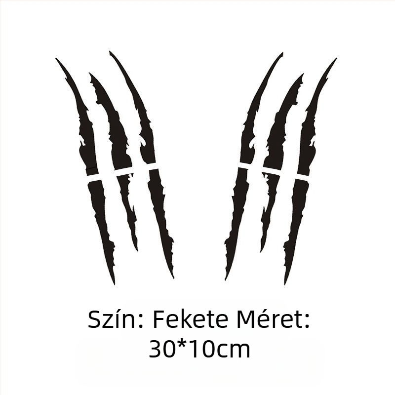 Autó fényszóró szemöldök matricák személyre szabott szöveggel, epoxi anyagú, ütközés elleni ragasztó, univerzális kompatibilitás