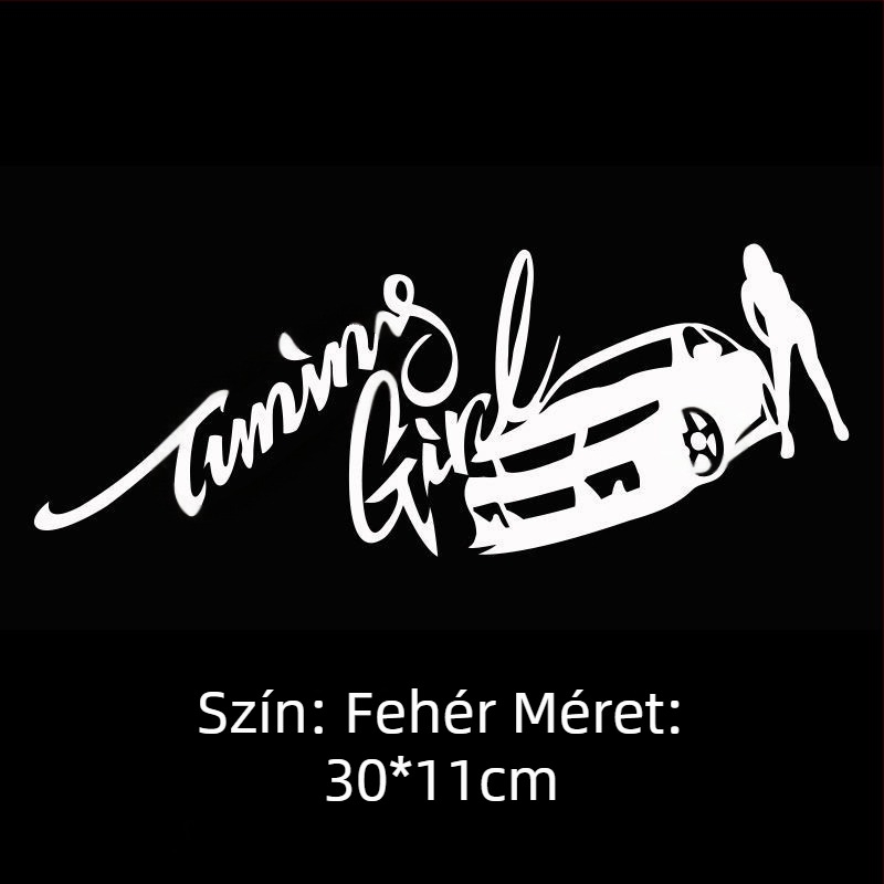 Autó fényszóró szemöldök matricák személyre szabott szöveggel, epoxi anyagú, ütközés elleni ragasztó, univerzális kompatibilitás