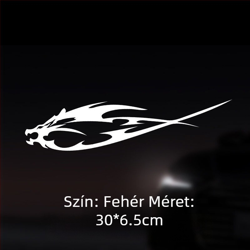 Autó fényszóró szemöldök matricák személyre szabott szöveggel, epoxi anyagú, ütközés elleni ragasztó, univerzális kompatibilitás