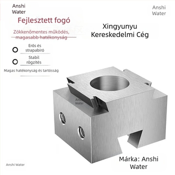 Hegesztőállomás fixáló – többfunkciós élfogó, mágnesmentes, egyoldalas kivitel