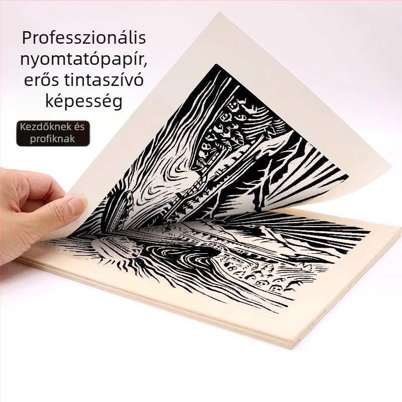 Rizspapír fa nyomtatáshoz, rostból, 50–70 g/m², műanyag tasakos csomagolás, Jiangsu eredet