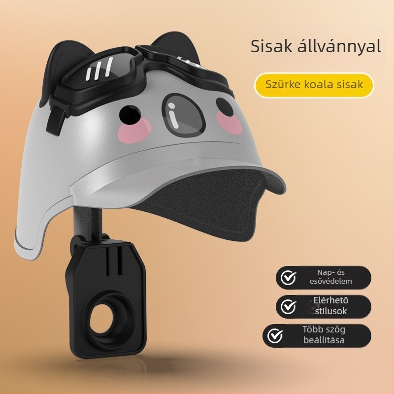 Mobiltelefon-tartó motorkerékpár és elektromos kerékpárhoz – univerzális, műanyag, testreszabható