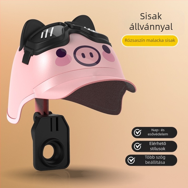 Mobiltelefon-tartó motorkerékpár és elektromos kerékpárhoz – univerzális, műanyag, testreszabható