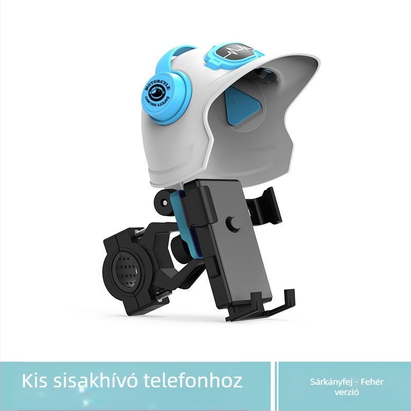 Mobiltelefon-tartó motorkerékpár és elektromos kerékpárhoz – univerzális, műanyag, testreszabható