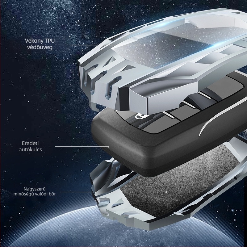 Páncélozott kulcstartó Toyotahoz – cinkötvözet, modern stílus, modellek YA0038/YA0039