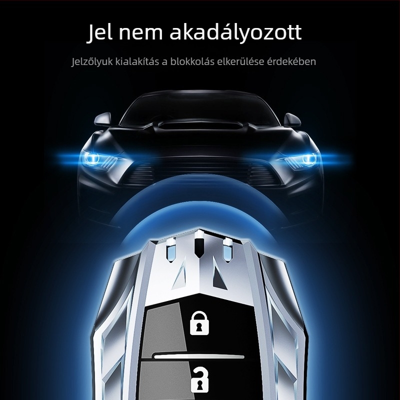Páncélozott kulcstartó Toyotahoz – cinkötvözet, modern stílus, modellek YA0038/YA0039