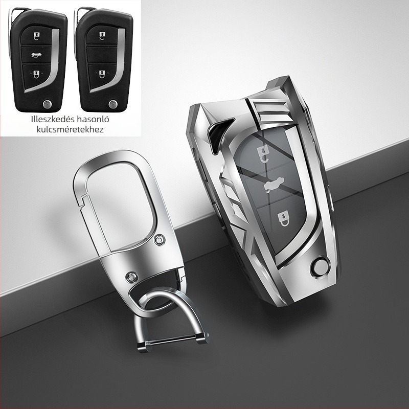 Páncélozott kulcstartó Toyotahoz – cinkötvözet, modern stílus, modellek YA0038/YA0039