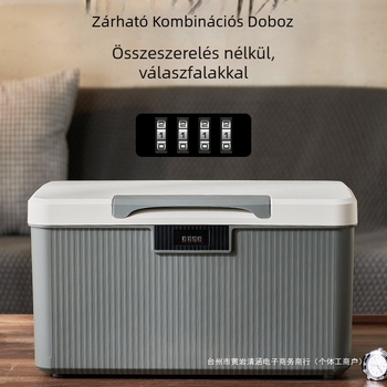 Autó tároló doboz, 38L, 985-ös modell, hordozható, telepítés nélkül