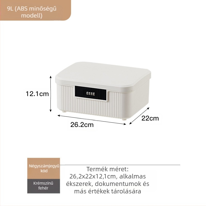 Autó tároló doboz, 38L, 985-ös modell, hordozható, telepítés nélkül