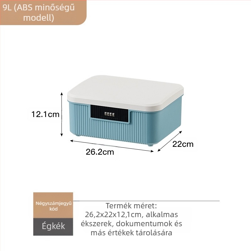 Autó tároló doboz, 38L, 985-ös modell, hordozható, telepítés nélkül