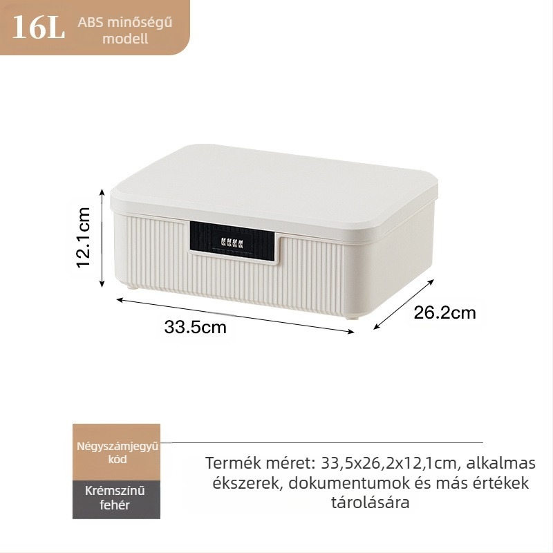 Autó tároló doboz, 38L, 985-ös modell, hordozható, telepítés nélkül