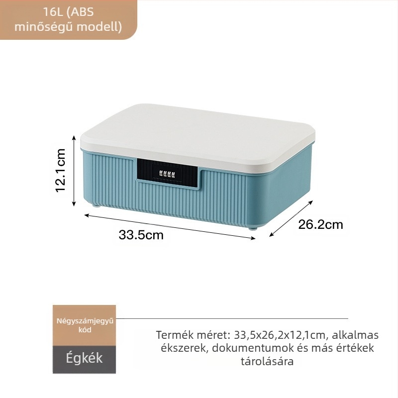 Autó tároló doboz, 38L, 985-ös modell, hordozható, telepítés nélkül